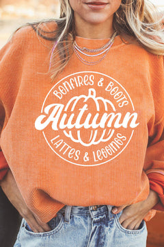 Pumpkin Head Halloween Sweater - Cozy Spooky Season Style