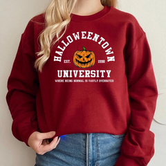 Colorful Pumpkin Halloween Sweater - Fun Autumn Party Style