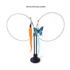Cat Sucker Teaser Toy – Interactive Suction Cup Wand Toy for Indoor Cats