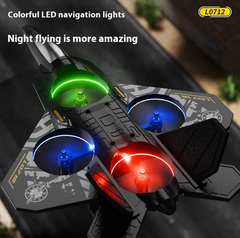 Lightweight Foam RC Fighter Jet for Kids – Remote Control Airplane for Beginners