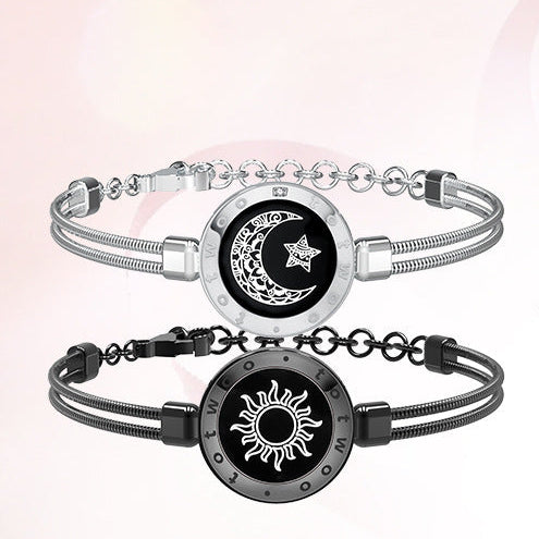 Totwoo Smart Bracelet with Flash & Vibration for Couples