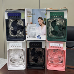 Portable 3-in-1 Air Cooler Fan – Mini AC for Room, Office & Car