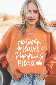 Pumpkin Head Halloween Sweater - Cozy Spooky Season Style