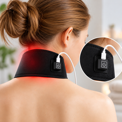 LED Light Therapy Strip for Neck, Face & Body – Red & Near-Infrared Light