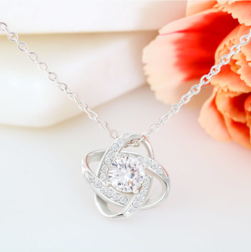 Forever Grateful - Love Knot Necklace