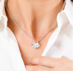 My Queen Forever - Love Knot Necklace