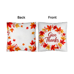 Give Thanks Autumn Classic Pillow