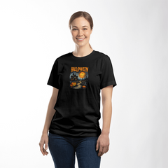 Halloween Town Graphic T-Shirt - Spooky Season Style