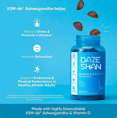 Calm Boost Ashwagandha Gummies - 60 Gummies