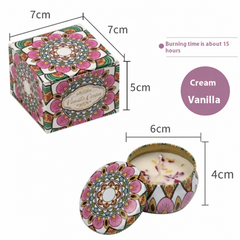Floral Scented Candle