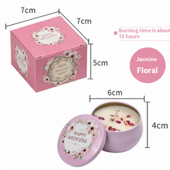 Floral Scented Candle