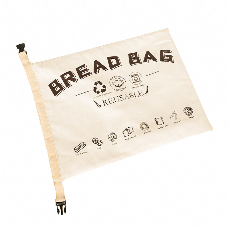 Cotton and Linen Bread Bags for Storage