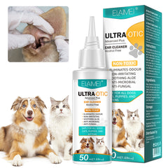 Pet Ear Cleaner 50ml – Gentle Ear Cleaning Solution for Dogs & Cats