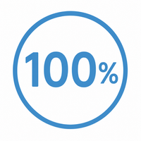 Image of We believe in 100% satisfaction 100% of the time. Contact us if you´re not happy!